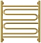 Полотенцесушитель водяной Сунержа Элегия+ 60х60 см 03-0205-6060 золото - изображение 2