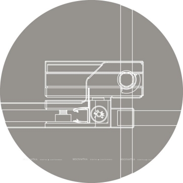 Душевой уголок Cezares SLIDER-A-2-80/90-C-NERO стекло прозрачное, профиль черный матовый - 3 изображение