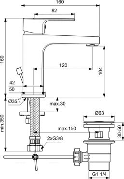 Душевой комплект Ideal Standard Esla 6 в 1 «ВСЕ для встройки» BD002XC - 11 изображение