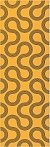 Керамическая плитка Meissen Плитка Spin Yellow-Black Geo 25х75