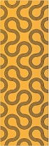 Керамическая плитка Meissen Плитка Spin Yellow-Black Geo 25х75 