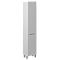 Пенал с корзиной для белья Briz Альби правый 40 см, белый глянец - 2 изображение