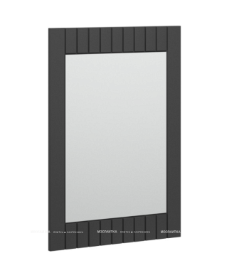Зеркало Corozo Терра 60 см SD-00001326 графит матовый - 3 изображение