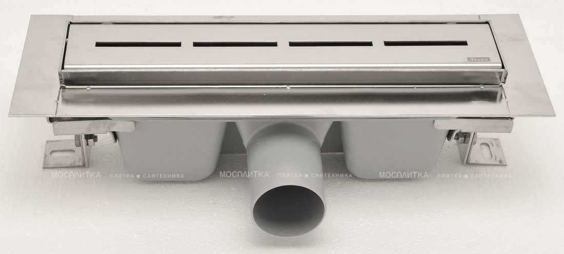 Душевой лоток OZ Ravak Runway 950 - нержавеющая сталь X01390, хром - изображение 4