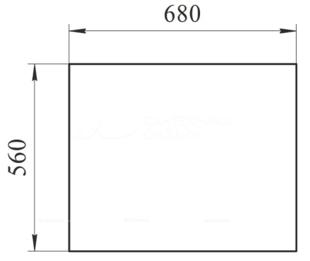 Боковая панель Radomir 70 см левая с креплением, 2-31-0-1-0-243 - 3 изображение