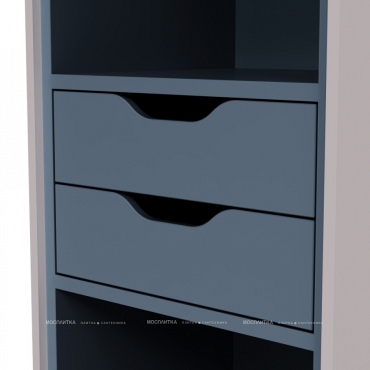 Шкаф-пенал Am.Pm Inspire 2.0 M50ACHX0406EGM подвесной 40 см, элегантный серый, матовый - 7 изображение
