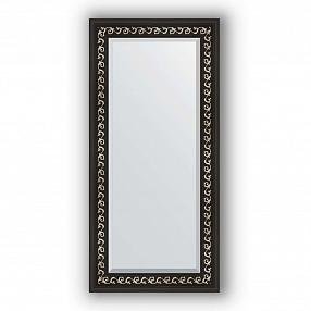 Зеркало в багетной раме Evoform Exclusive BY 1145 55 x 115 см, черный ардеко