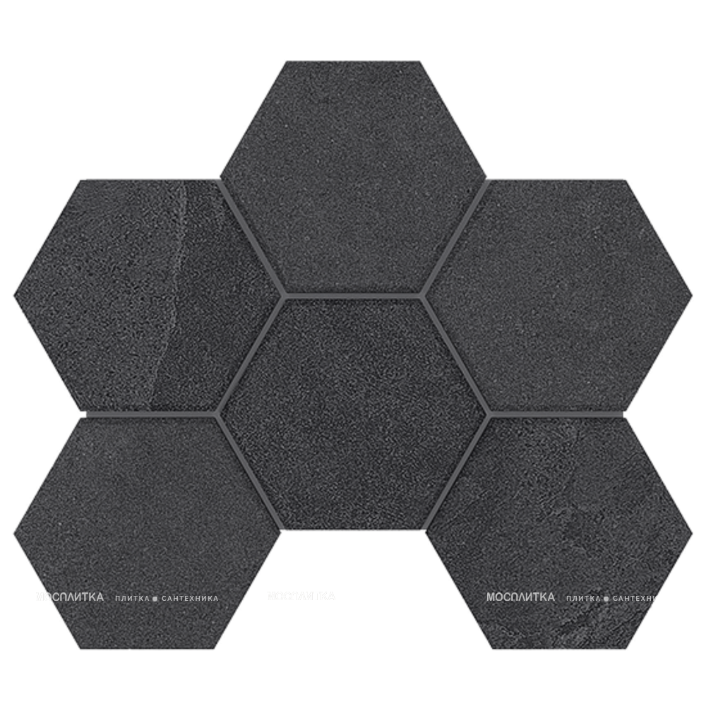 Мозаика LN04/TE04 Hexagon 25x28,5 непол.