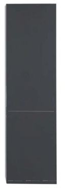 Шкаф-пенал Aquanet Алвита 40 R серый антрацит - 3 изображение