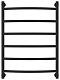 Полотенцесушитель водяной Сунержа Галант+ 80х60 см 31-0200-8060 матовый черный - 2 изображение