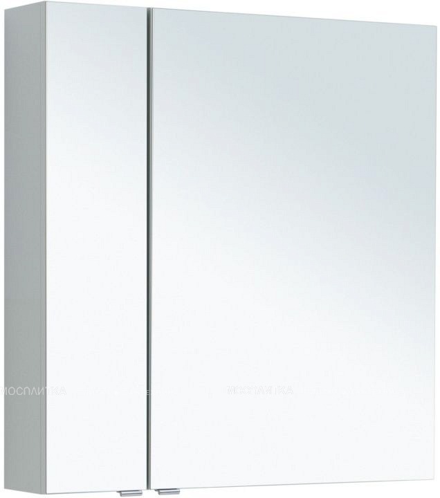Зеркальный шкаф Aquanet Алвита New 80 Серый - изображение 2