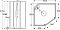 Душевая кабина IDO Showerama 10-5 Comfort 100х100 см 131.404.208.314 прозрачное стекло, профиль хром - 4 изображение
