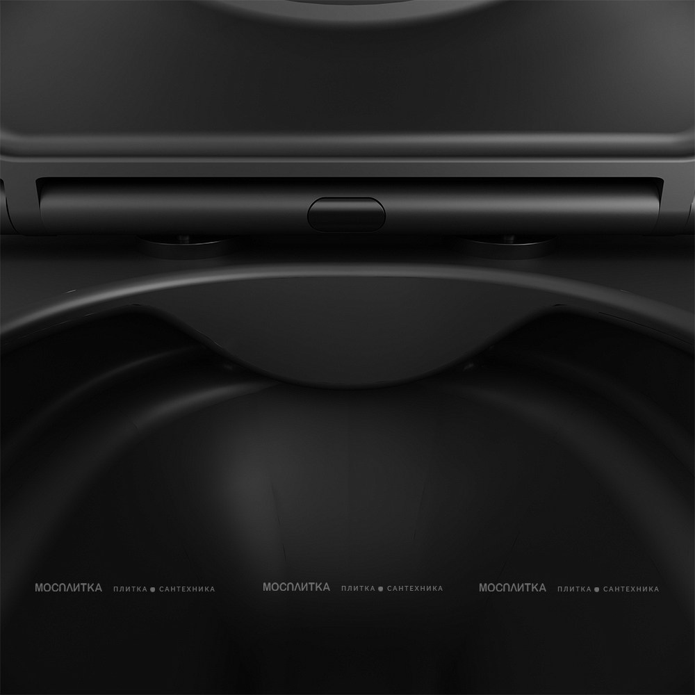 Унитаз подвесной безободковый Am.Pm Func C8F1701MBSC с крышкой-сиденьем микролифт черный - изображение 6