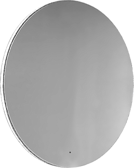 Зеркало Aquanika Round 77 см AQR7777RU124 с подсветкой и сенсорным выключателем