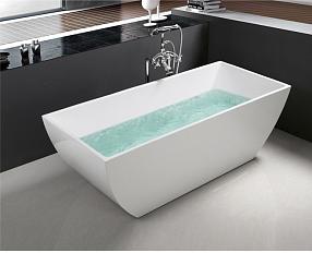 Акриловая ванна Ceruttispa Montone 170х75 см С-3045 белая