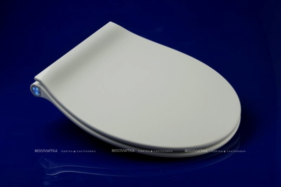 Крышка-сиденье для унитаза BelBagno BB216QSC с микролифтом, белая - 2 изображение