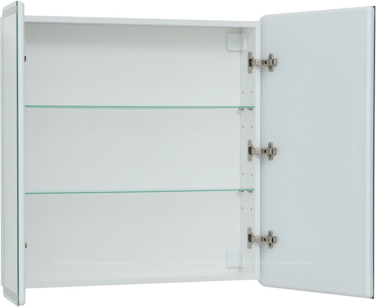Зеркальный шкаф Aquanet Оптима 80 с LED подсветкой - изображение 4
