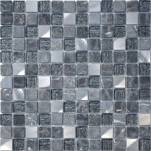 Мозаика LeeDo & Caramelle  Black Velvet (23x23x4) 29,8x29,8
