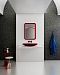 Зеркало Abber Kristall 55 см AT6701Rubin с подсветкой, красный - 2 изображение