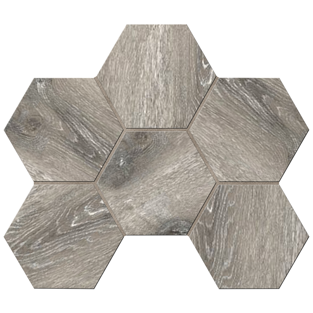 Мозаика DA03 Hexagon 25x28,5 непол. 10 мм
