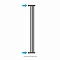 Полотенцесушитель водяной Сунержа Хорда 120х9,8 см 31-0124-1200 матовый черный - 4 изображение