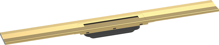 Декоративная решётка Hansgrohe RainDrain Flex 56051990 80 см, полированное золото