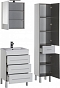 Комплект мебели для ванной Aquanet Верона 58 белый 3 ящика - изображение 5