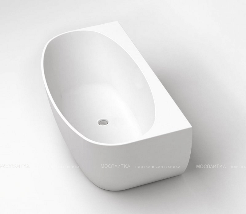 Акриловая ванна BelBagno 170х80 см BB83-1700-W0 без перелива, белый - изображение 3