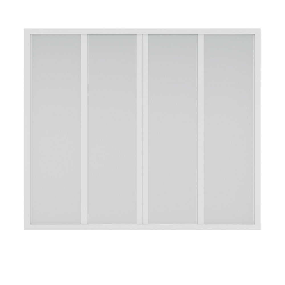 Душевая шторка на ванну Creto Avalon 2.0 170х145 см SH00065 профиль белый, стекло прозрачное