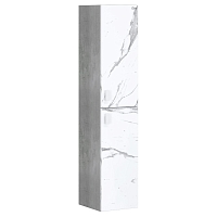 Шкаф-пенал Onika Марбл 30 см 403076 мрамор / камень бетонный1