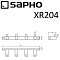 Крючок Sapho X-Round XR204 хром - 2 изображение