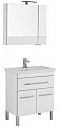 Комплект мебели для ванной Aquanet Сиена 70 белый 1 ящик 2 двери 