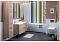 Комплект мебели для ванной Aquanet Августа 100 дуб сонома - 5 изображение