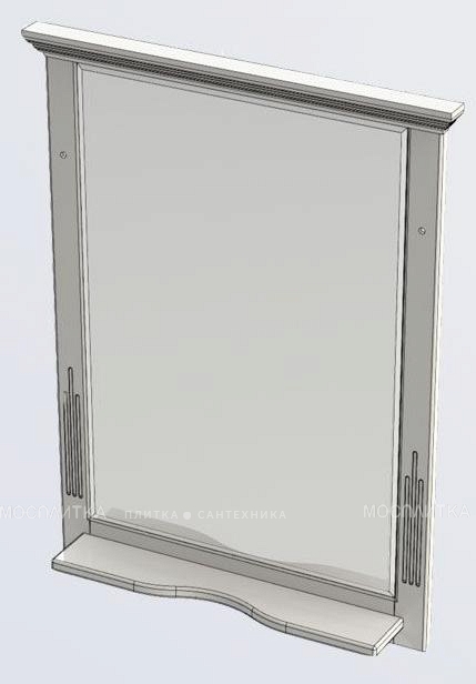 Зеркало Aquanet Лагуна 75 белый - изображение 3
