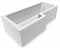 Акриловая ванна Vayer Options 170х85/70 см L - изображение 2
