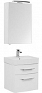 Комплект мебели для ванной Aquanet Виченца 60 белый глянец 