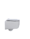 Унитаз подвесной безободковый beWash Schutz BKWHR002510 с крышкой-сиденьем микролифт, белый глянец - 2 изображение