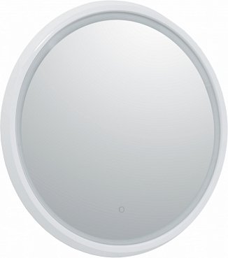 Зеркало Aquanet Дакар 80 белое LED