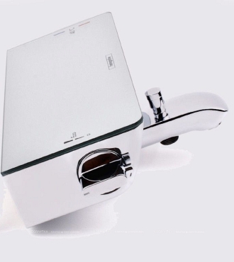 Термостат для ванны с душем Hansgrohe Ecostat Select 13141000 хром - 3 изображение