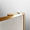 Шторка для ванны Vincea  70х140 VSB-41700FLG, профиль брашированное золото, стекло рифленое - изображение 2