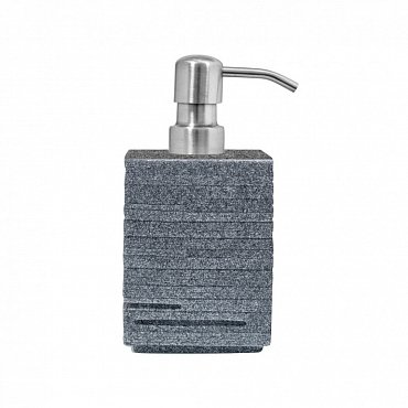 Дозатор для жидкого мыла Ridder Brick 22150507, серый