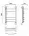 Полотенцесушитель водяной Aquanerzh лесенка дуга групповая с полкой 60x40 - 2 изображение
