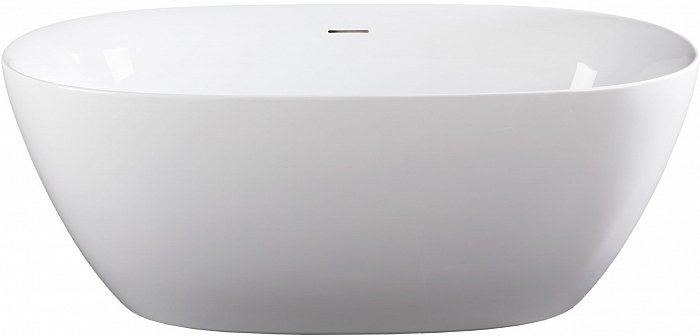 Акриловая ванна Art&Max Genova 160х80 см AM-GEN-1600-800, белый