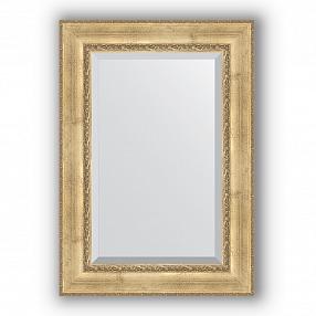 Зеркало в багетной раме Evoform Exclusive BY 3454 72 x 102 см, состаренное серебро с орнаментом