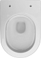 Унитаз подвесной безободковый Creto Logan L5 1005-001-L6W с крышкой-сиденьем микролифт, белый - изображение 9
