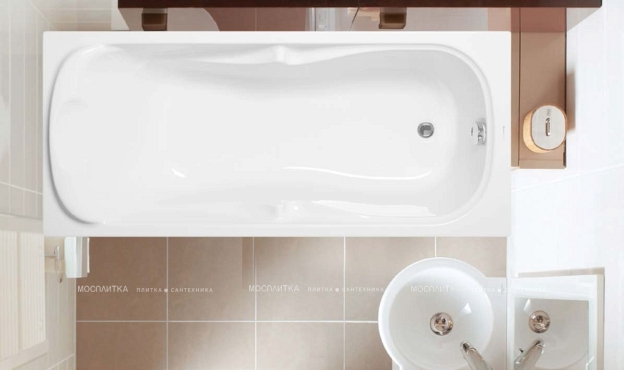 Акриловая ванна Vagnerplast EBONY 170x75 - 4 изображение