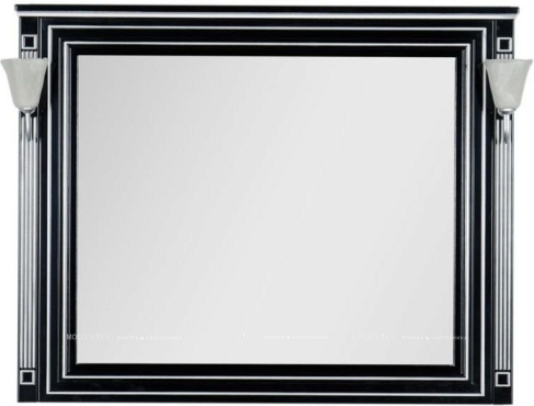 Зеркало Aquanet Паола 120 00181767 черный / серебро - 2 изображение