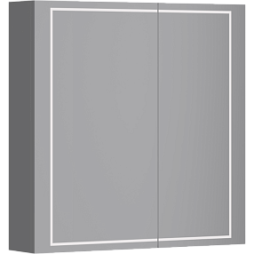 Зеркальный шкаф Aqwella Simplex 70 см SLX0407 с подсветкой