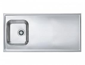 Кухонная мойка Alveus Classic Pro 90 1130473 нержавеющая сталь в комплекте с сифоном