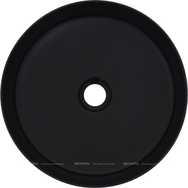 Раковина AQUAme 35 см AQM5012MB черный матовый - 4 изображение